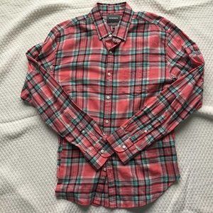 Bonobos Pink Slim Fit Button Down Size Large